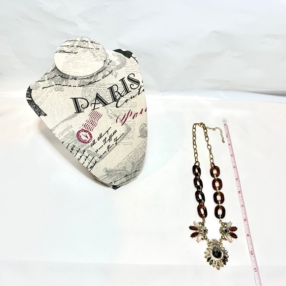 Charming Charlie Brown Tortoise and Jeweled Stones - Picture 5 of 6